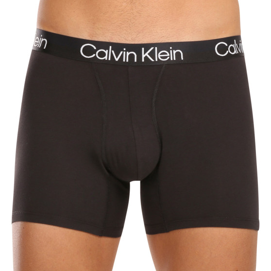 3PACK Boxers para hombre Calvin Klein negro (NB2971A-7VI)