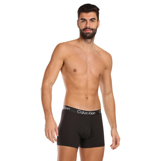 3PACK Boxers para hombre Calvin Klein negro (NB2971A-7VI)