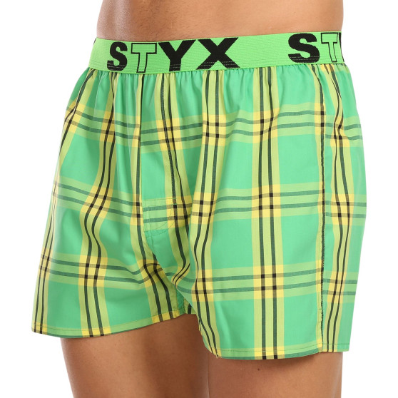 Calzones de hombre Styx elástico deportivo multicolor (B1011)