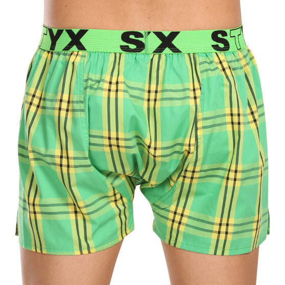 Calzones de hombre Styx elástico deportivo multicolor (B1011)