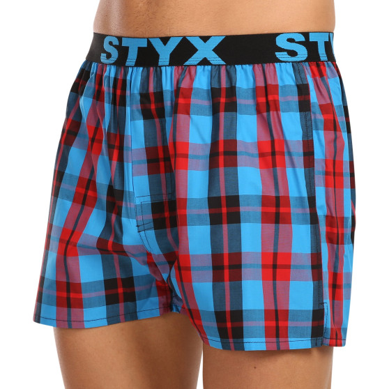 Calzones de hombre Styx elástico deportivo multicolor (B1013)