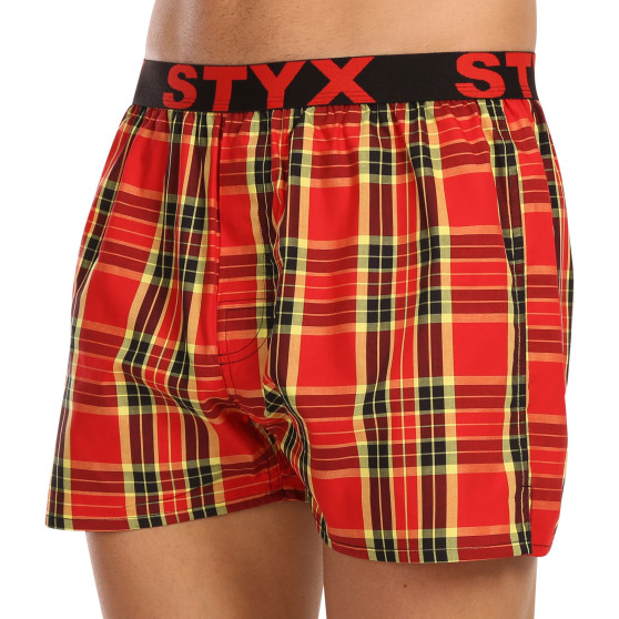 Calzones de hombre Styx elástico deportivo multicolor (B1014)