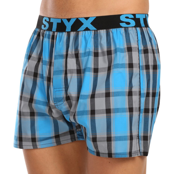 Calzones de hombre Styx elástico deportivo multicolor (B1020)