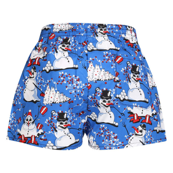 Pantalones cortos para niños Styx art goma clásica christmas snowmen (J1751)