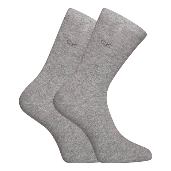 2PACK calcetines de mujer Calvin Klein alto multicolor (701218769 003)