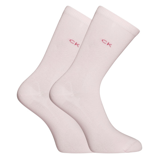 2PACK calcetines de mujer Calvin Klein alto multicolor (701218769 003)