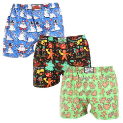 3PACK short hombre Styx art classic goma multicolor (3A17134)