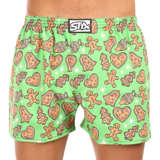 3PACK short hombre Styx art classic goma multicolor (3A17134)