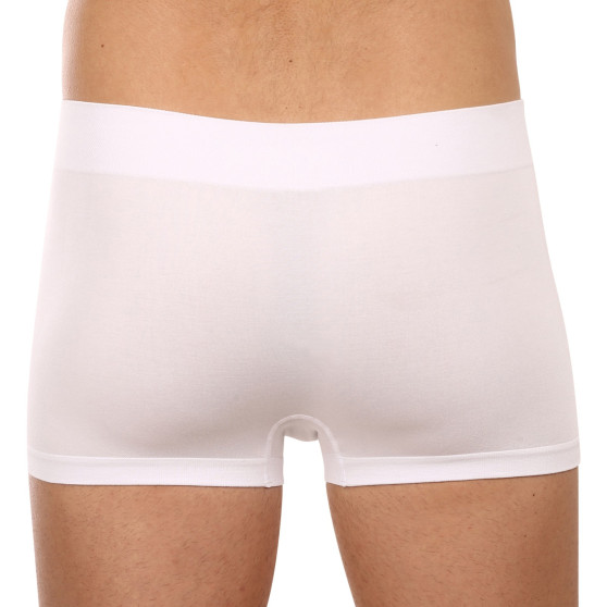 Boxers para hombre Gino bambú sin costuras blanco (53005)