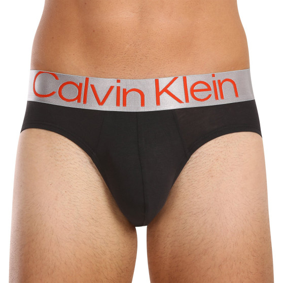 3PACK calzoncillos para hombre Calvin Klein negro (NB3129A-GTB)