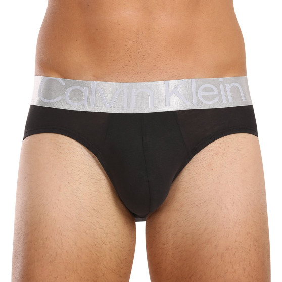 3PACK calzoncillos para hombre Calvin Klein negro (NB3129A-GTB)