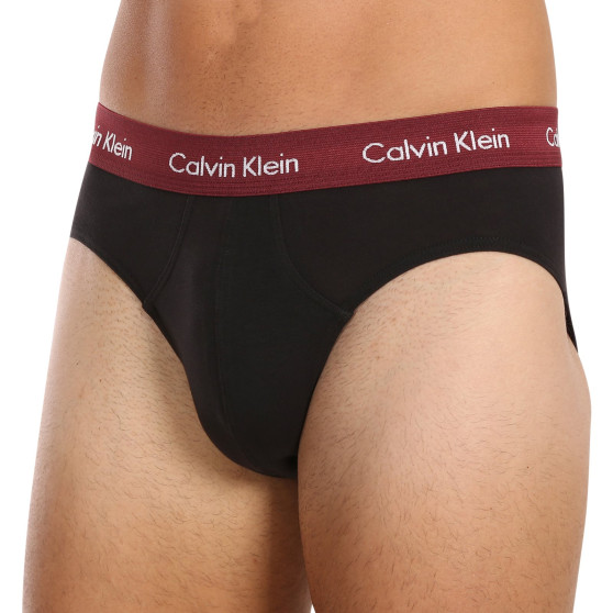 3PACK calzoncillos para hombre Calvin Klein negro (U2661G-H54)