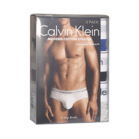 3PACK calzoncillos para hombre Calvin Klein multicolor (NB2379A-GW4)