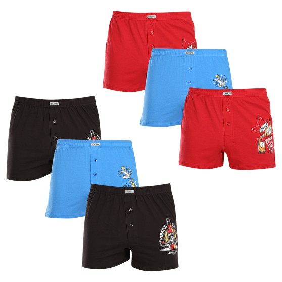 6PACK short hombre Andrie multicolor (PS 5777)