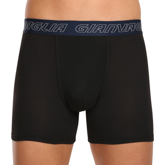 5PACK Boxers para hombre Gianvaglia negro (GVG-5014)