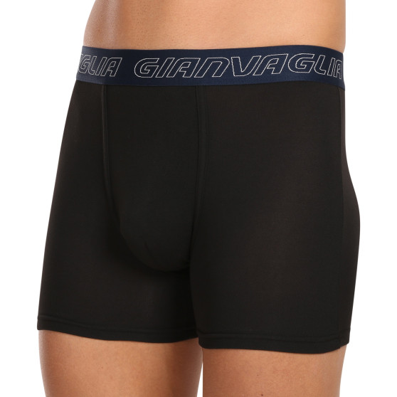 5PACK Boxers para hombre Gianvaglia negro (GVG-5014)