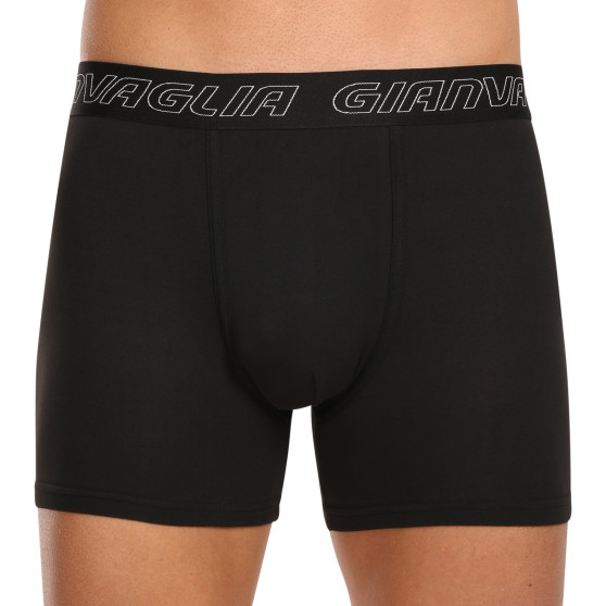 5PACK Boxers para hombre Gianvaglia negro (GVG-5014)