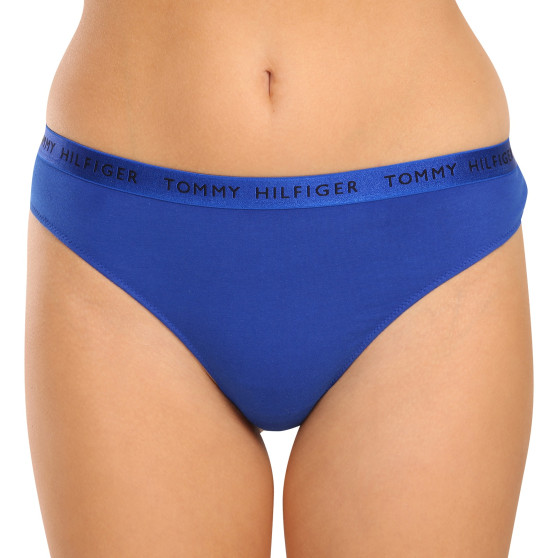 3PACK tanga de mujer Tommy Hilfiger multicolor (UW0UW04889 0R1)