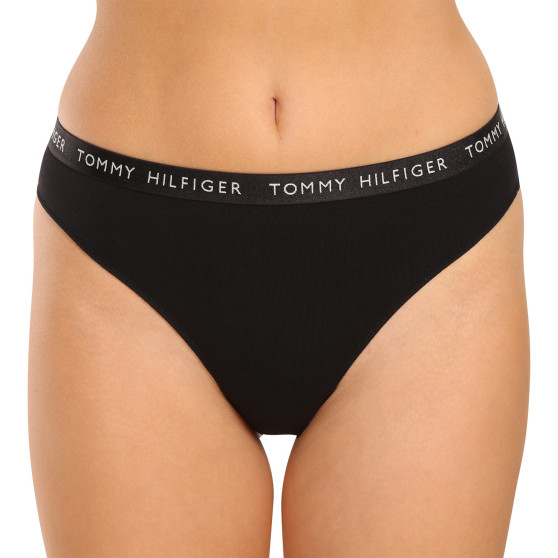 3PACK tanga de mujer Tommy Hilfiger multicolor (UW0UW04889 0R1)