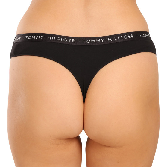 3PACK tanga de mujer Tommy Hilfiger multicolor (UW0UW04889 0R1)