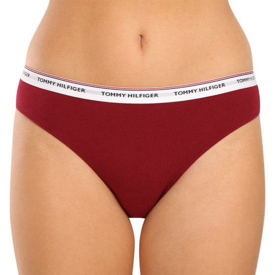 3PACK bragas de mujer Tommy Hilfiger multicolor (UW0UW04895 0R3)