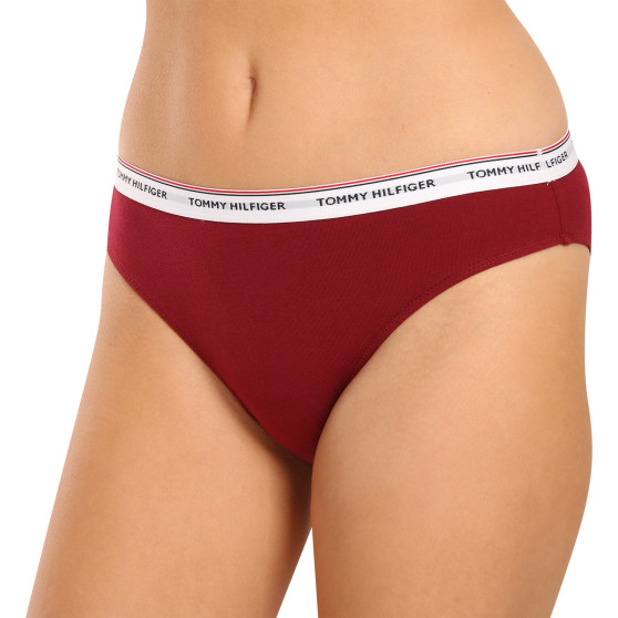 3PACK bragas de mujer Tommy Hilfiger multicolor (UW0UW04895 0R3)