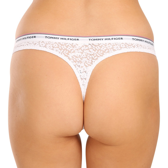 3PACK tanga de mujer Tommy Hilfiger multicolor (UW0UW04896 0X0)