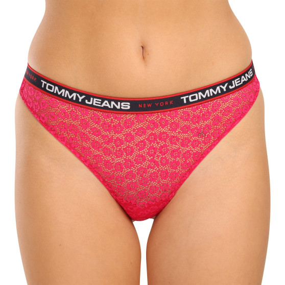 3PACK tanga de mujer Tommy Hilfiger multicolor (UW0UW04714 0SC)