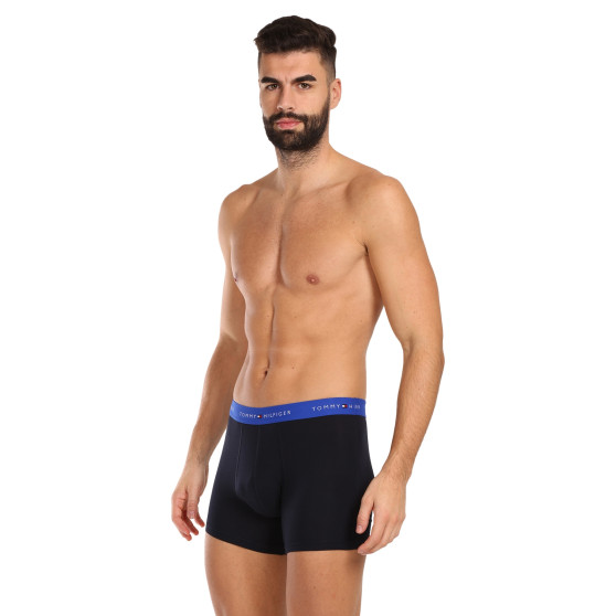 3PACK Boxers para hombre Tommy Hilfiger azul oscuro (UM0UM02765 0RW)