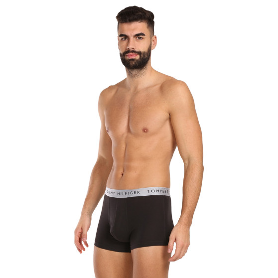 3PACK Boxers para hombre Tommy Hilfiger negro (UM0UM03028 0UB)