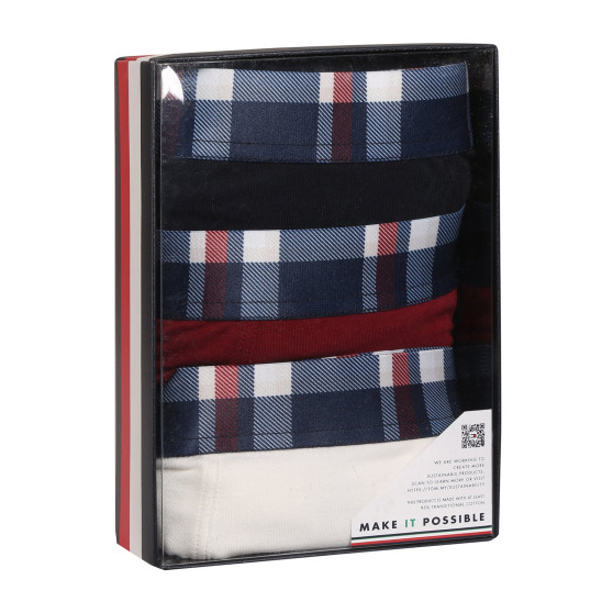 3PACK Boxers para hombre Tommy Hilfiger multicolor (UM0UM03041 0XU)