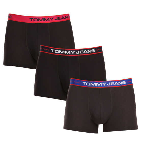 3PACK Boxers para hombre Tommy Hilfiger negro (UM0UM03107 0WF)