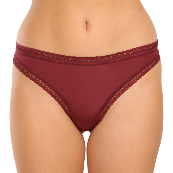 3PACK tanga de mujer Calvin Klein multicolor (QD5151E-I24)