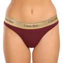 Tanga de mujer Calvin Klein rojo (QF7449E-GEX)