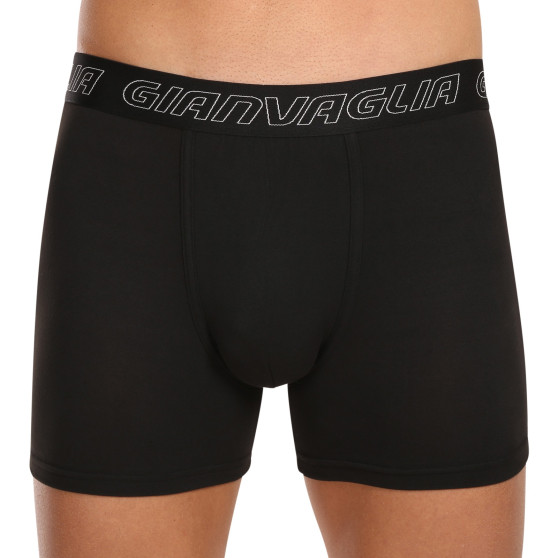 5PACK Boxers para hombre Gianvaglia negro (GVG-5015)