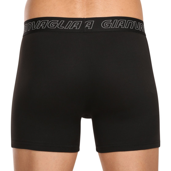 5PACK Boxers para hombre Gianvaglia negro (GVG-5015)