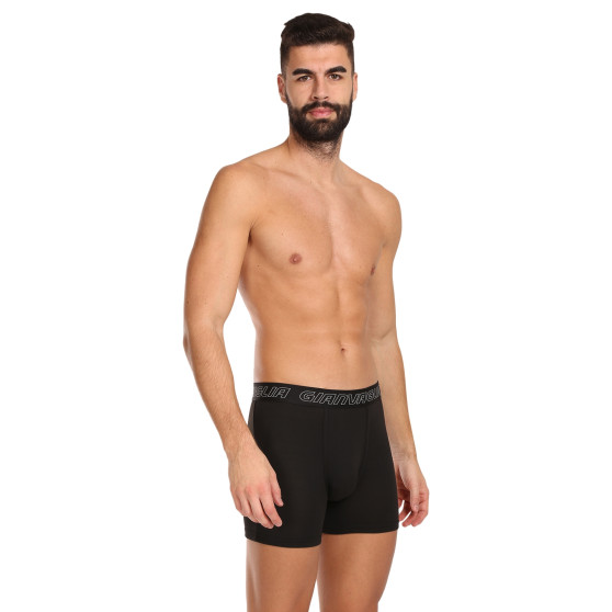 5PACK Boxers para hombre Gianvaglia negro (GVG-5015)