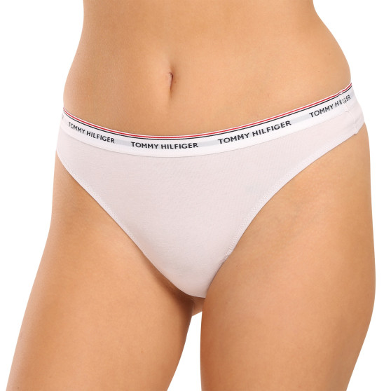 3PACK tanga de mujer Tommy Hilfiger multicolor (UW0UW04894 0V7)