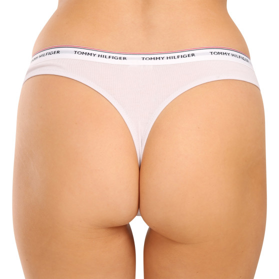 3PACK tanga de mujer Tommy Hilfiger multicolor (UW0UW04894 0V7)