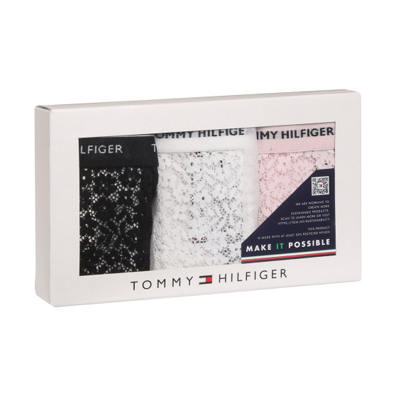 3PACK bragas de mujer Tommy Hilfiger multicolor (UW0UW04897 0SK)