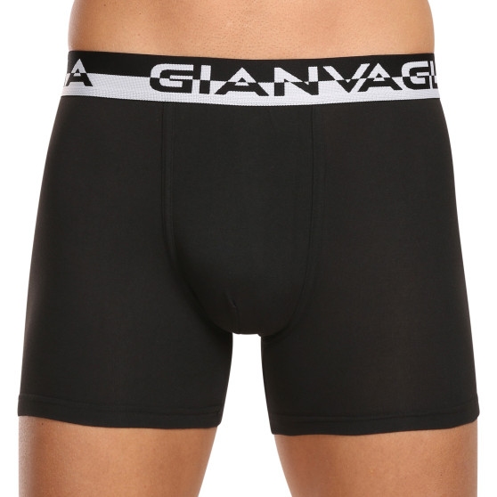 10PACK Boxers para hombre Gianvaglia negro (GVG-5012)