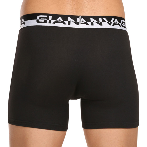 10PACK Boxers para hombre Gianvaglia negro (GVG-5012)