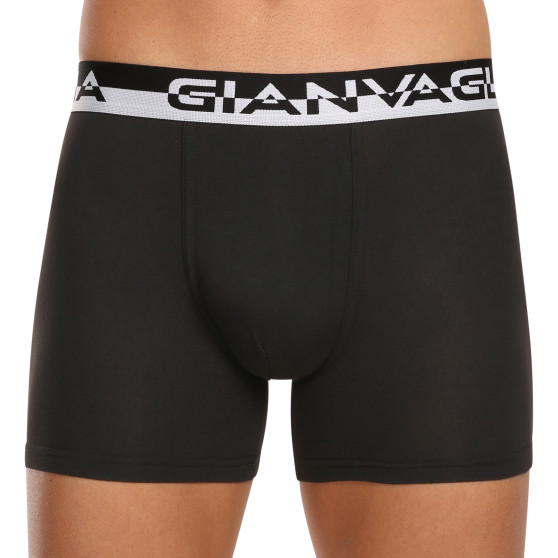 10PACK Boxers para hombre Gianvaglia negro (GVG-5012)