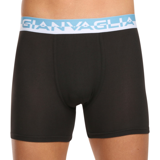 10PACK Boxers para hombre Gianvaglia negro (GVG-5012)