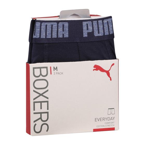 2PACK Boxers para hombre Puma azul (521015001 321)