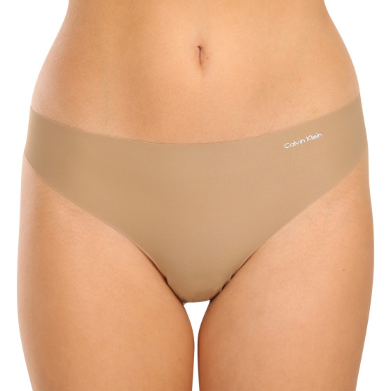 5PACK tanga de mujer Calvin Klein sin costuras multicolor (QD5147E-HW1)