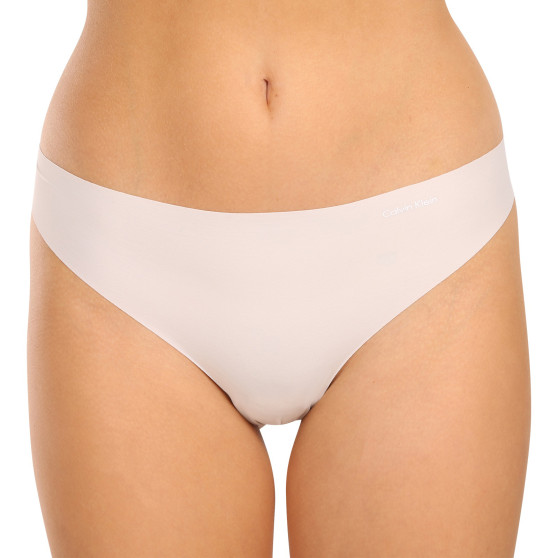 5PACK tanga de mujer Calvin Klein sin costuras multicolor (QD5147E-HW1)