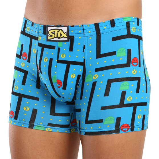 3PACK Boxers para hombre Styx long art classic goma multicolor (3F12914)