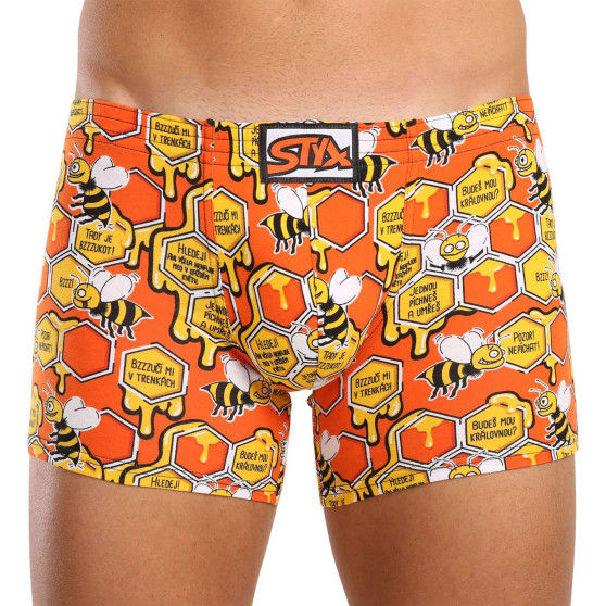 3PACK Boxers para hombre Styx long art classic goma multicolor (3F12914)