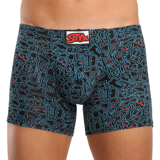 6PACK Boxers para hombre Styx long art classic goma multicolor (6F12697124)